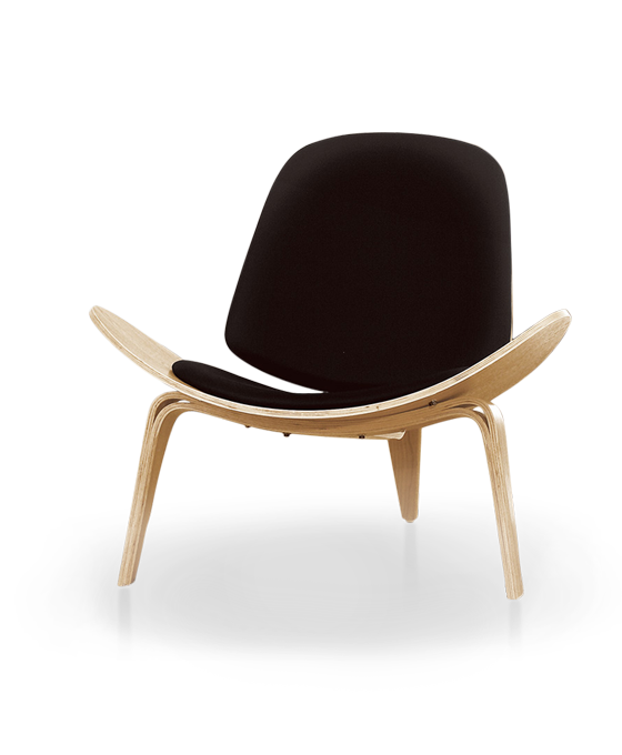 北歐風飛機曲線休閒椅